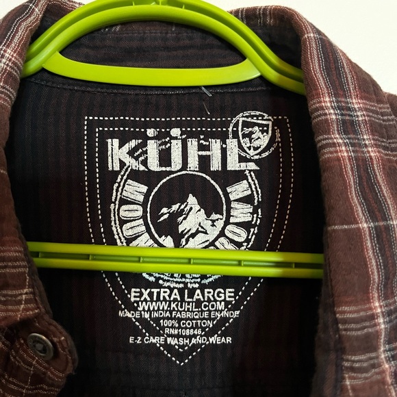 Pre-Owned Men’s XL Kuhl button down long sleeve shirt - Picture 7 of 8